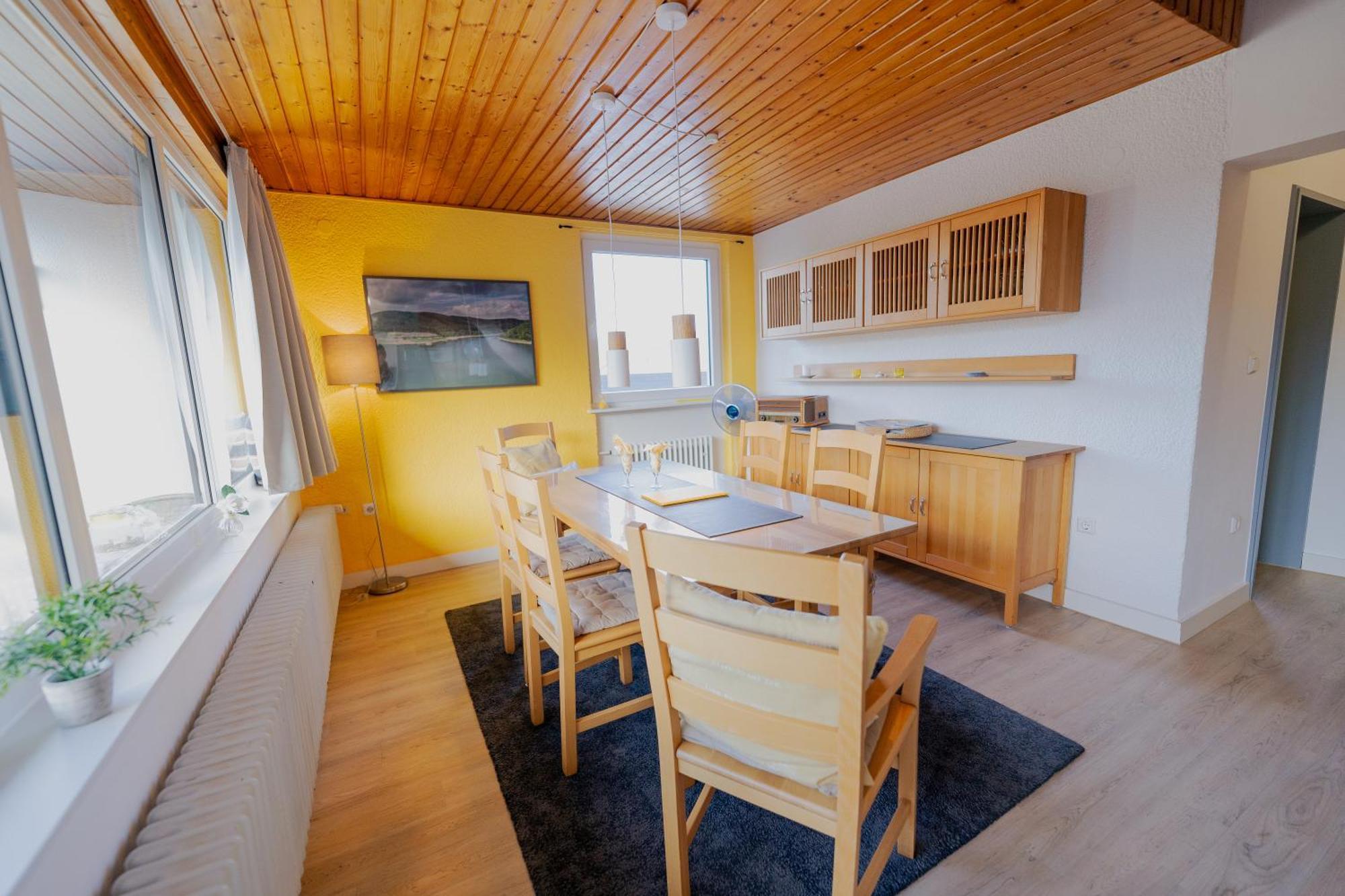 Ferienhaus Schoene Aussicht Ferienwohnung Gelb Hemfurth-Edersee Exterior photo